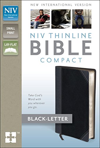 NIV Thinline Bible, Compact  N/A 9780310437079 Front Cover