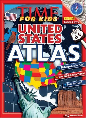 Time for Kids United States Atlas 2010  N/A 9781603208079 Front Cover