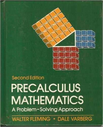 Precalculus Mathematics 2nd 1989 9780136950080 Front Cover