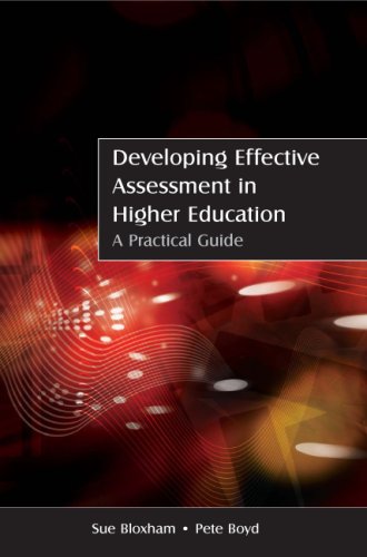 Developing Effective Assessment in Higher Education A Practical Guide  2007 9780335221080 Front Cover