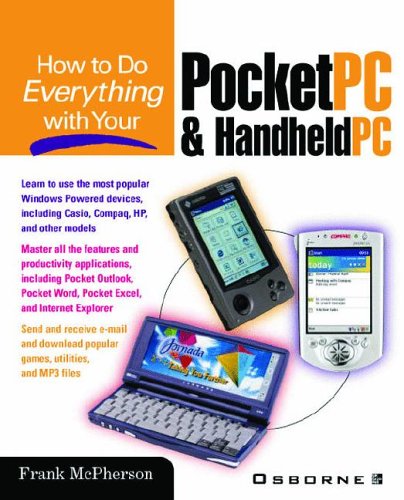 How to Do Everything with Your Pocket PC and Handheld PC   2000 9780071373081 Front Cover