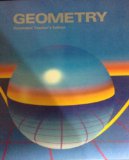 Geometry Teachers Edition, Instructors Manual, etc.  9780030054082 Front Cover