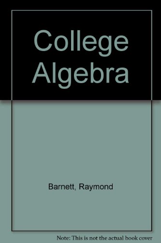College Algebra  5th 9780070050082 Front Cover