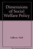 Dimensions of Social Welfare Policy  3rd 1993 9780132181082 Front Cover