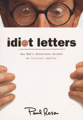 Idiot Letters N/A 9780385475082 Front Cover