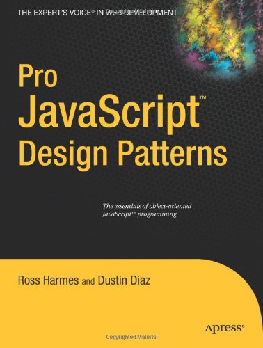 Pro JavaScript Design Patterns   2008 9781590599082 Front Cover