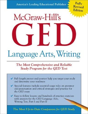 McGraw-Hill's GED Language Arts, Writing   2003 9780071407083 Front Cover