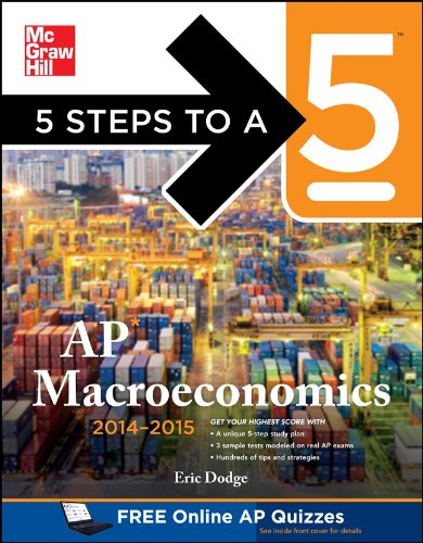 5 Steps to a 5 AP Macroeconomics, 2014-2015 Edition   2013 9780071803083 Front Cover