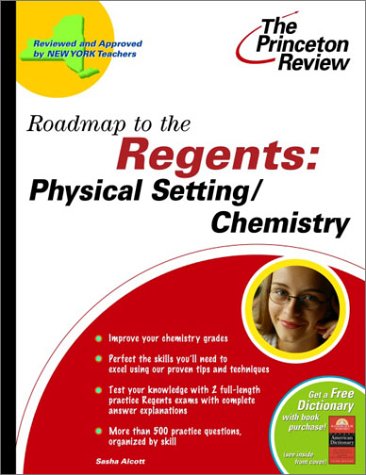 Regents Physical Setting - Chemistry  2003 9780375763083 Front Cover