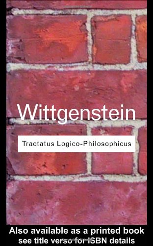 Tractatus Logico-Philosophicus  2nd 2001 (Revised) 9780415254083 Front Cover