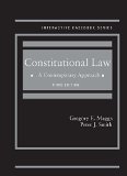 Constitutional Law A Contemporary Approach 3rd 2015 9781628103083 Front Cover
