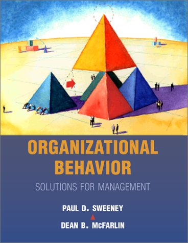 Organizational Behavior Solutions for Management  2002 9780073659084 Front Cover