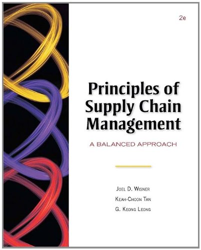 Principles of Supply Chain Management  2nd 2009 9780324375084 Front Cover
