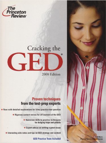 Cracking the GED 2008  N/A 9780375766084 Front Cover