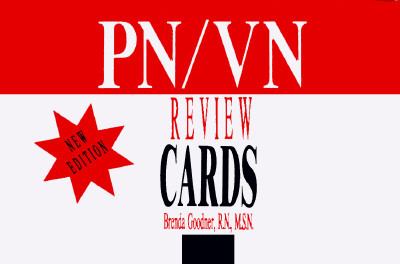 PN/VN NCLEX Review Cards  3rd 1994 9781569300084 Front Cover