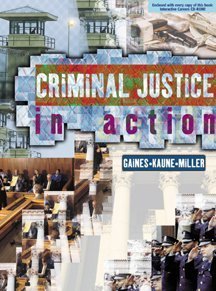 Criminal Justice in Action The Core  2000 9780534568085 Front Cover