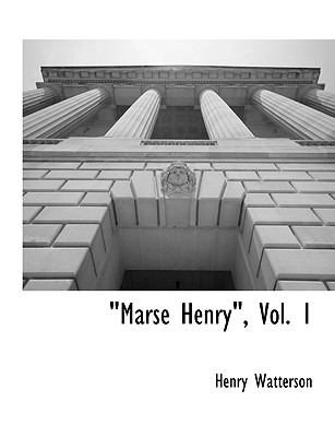 Marse Henry N/A 9781117904085 Front Cover