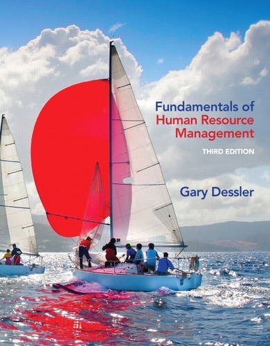 Fundamentals of Human Resource Management  3rd 2014 9780133355086 Front Cover