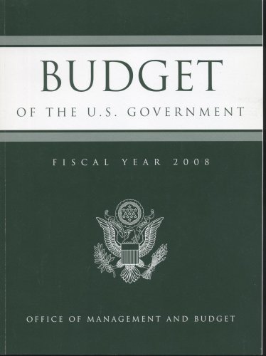 Budget of the United States Government Fiscal Year 2008  N/A 9780160775086 Front Cover