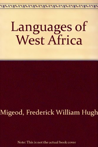 Languages of West Africa  1971 (Reprint) 9780576112086 Front Cover