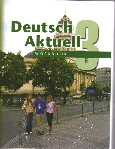 Deutsch Aktuell 3 5th 2005 (Workbook) 9780821926086 Front Cover