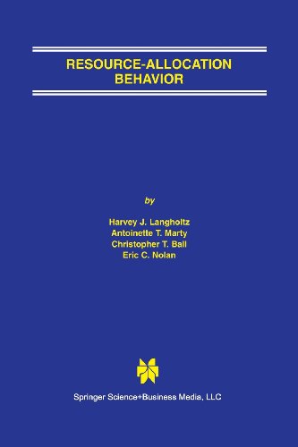 Resource-Allocation Behavior   2003 9781461354086 Front Cover