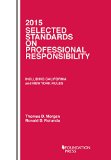 Selected Standards on Professional Responsibility  2015th 2015 (Revised) 9781634592086 Front Cover
