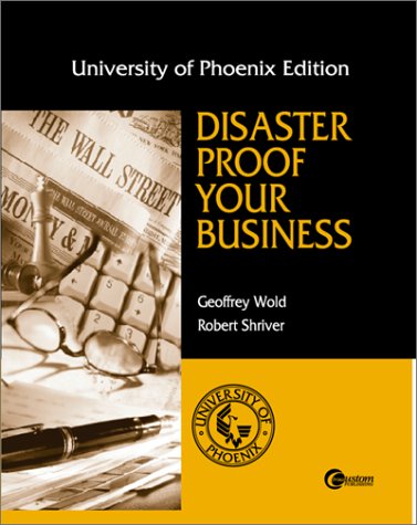 Disaster Proof Your Business  1998 9780073038087 Front Cover