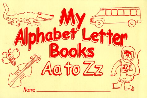 My Alphabet Letter Books, Aa to Zz   2000 (Student Manual, Study Guide, etc.) 9780130148087 Front Cover