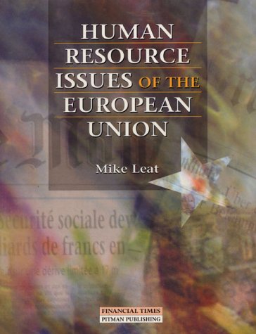 Human Resource Issues of the European Union   1998 9780273625087 Front Cover