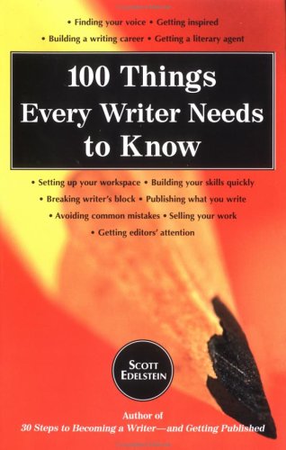 100 Things Every Writer Needs to Know   1999 9780399525087 Front Cover