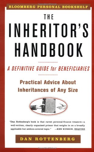 Inheritors Handbook A Definitive Guide for Beneficiaries  2000 9780684869087 Front Cover