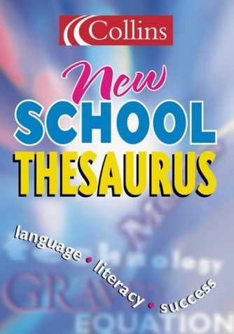 New School Thesaurus   2001 9780007100088 Front Cover