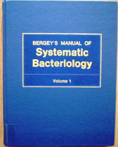 Bergey's Manual of Systematic Bacteriology 1st 1984 9780683041088 Front Cover