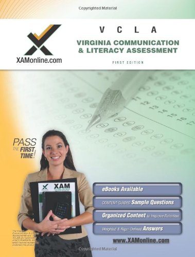 VCLA Communications and Literacy Assessment Teacher Certification Test Prep Study Guide  N/A 9781607871088 Front Cover