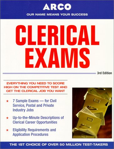 Clerical Exams  3rd 9780028625089 Front Cover