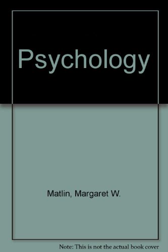 Psychology   1992 9780030295089 Front Cover