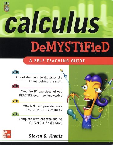 Calculus Demystified A Self Teaching Guide  2003 9780071393089 Front Cover