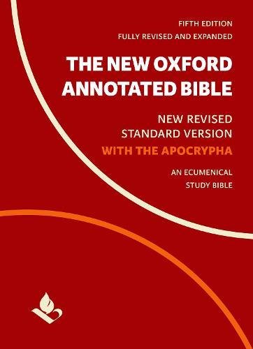 New Oxford Annotated Bible with Apocrypha New Revised Standard Version 5th 2018 9780190276089 Front Cover