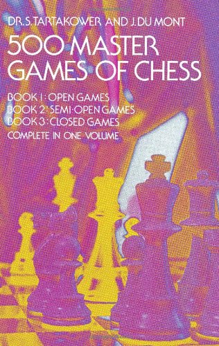 500 Master Games of Chess   1975 (Reprint) 9780486232089 Front Cover