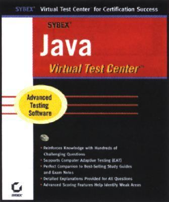 Java Virutal Test Center : Advanced Testing Software  2001 9780782130089 Front Cover