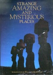 Strange, Amazing and Mysterious Places N/A 9780002551090 Front Cover