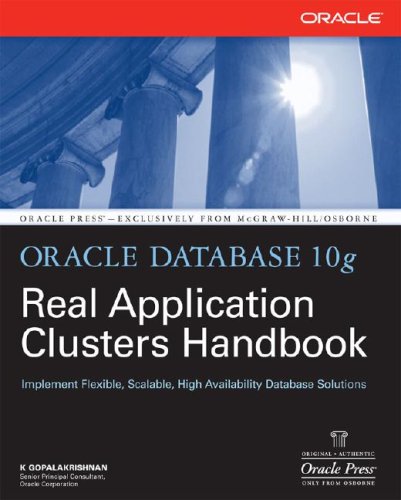 Oracle Database 10g Real Application Clusters Handbook   2007 9780071465090 Front Cover
