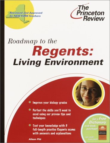 Roadmap to the Regents : Living Environment  2003 9780375763090 Front Cover