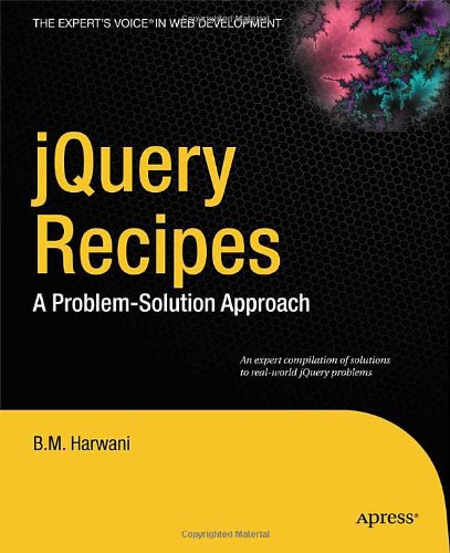 JQuery Recipes   2010 9781430227090 Front Cover