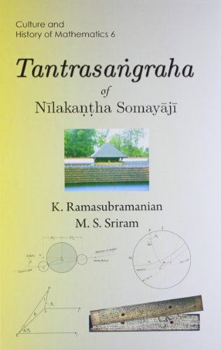 Tantrasangraha of Nilakantha Somayaji:   2011 9789380250090 Front Cover