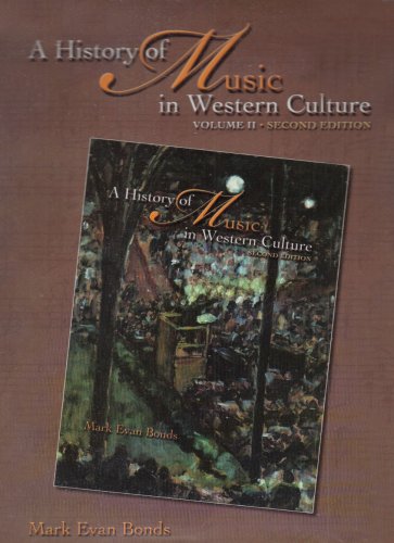 HIST.OF MUSIC IN WEST...:V.2-8 2nd 2006 9780131931091 Front Cover