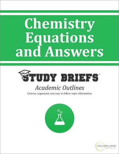 Chemistry Equations and Answers   2015 9781634260091 Front Cover