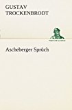 Ascheberger Sprüch N/A 9783842494091 Front Cover