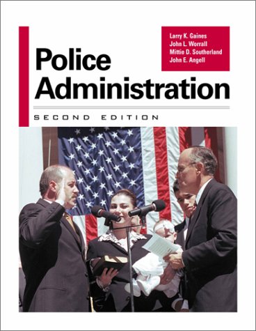 Police Administration  2nd 2003 (Revised) 9780070228092 Front Cover